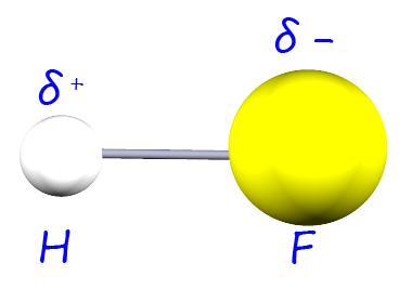 hydrogen fluoride molecule